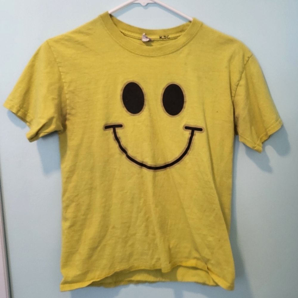 Retro Smiley Face T Shirt